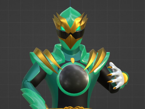 GozyuEagle - No1 Sentai Gozyuger 3D Model
