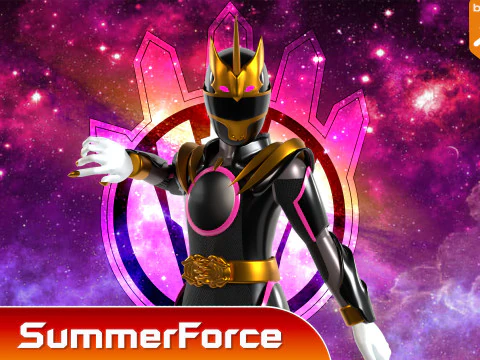 GozyuUnicorn - No1 Sentai Gozyuger 3D Model