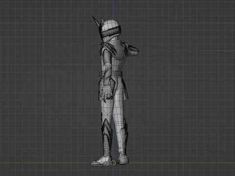 GozyuUnicorn - No1 Sentai Gozyuger 3D Model