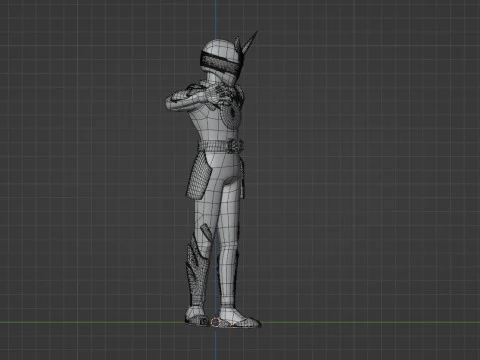 GozyuUnicorn - No1 Sentai Gozyuger 3D Model