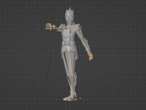 GozyuUnicorn - No1 Sentai Gozyuger 3D Model