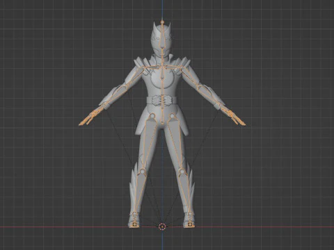GozyuUnicorn - No1 Sentai Gozyuger 3D Model