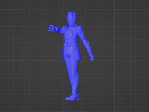 GozyuUnicorn - No1 Sentai Gozyuger 3D Model
