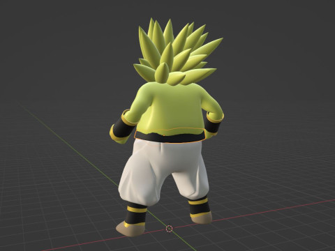 Super Majin Duu - Dragonball Daima Model 3D