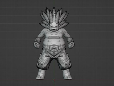 Super Majin Duu - Dragonball Daima Model 3D