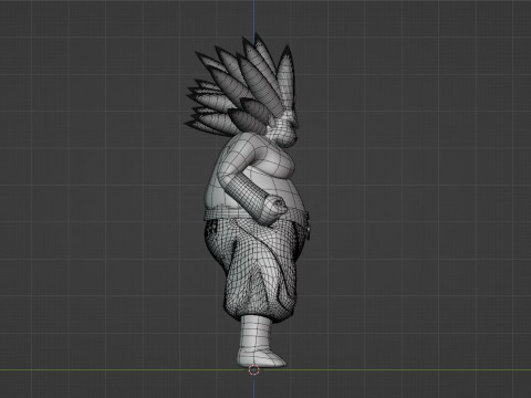Super Majin Duu - Dragonball Daima Model 3D