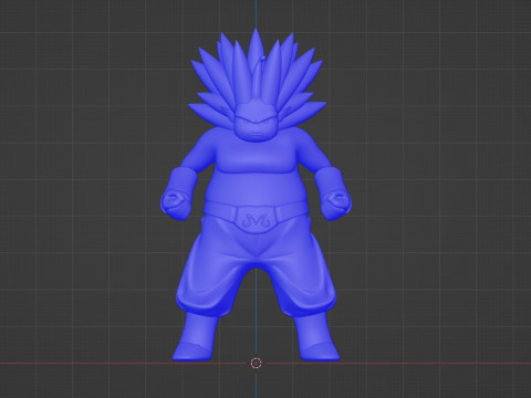 Super Majin Duu - Dragonball Daima Model 3D
