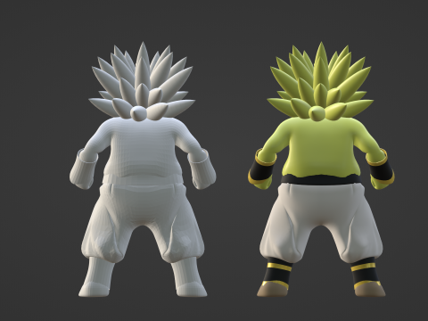 Super Majin Duu - Dragonball Daima Model 3D