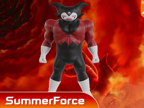 Supreme Demon King Gomah - Dragonball Daima 3D Model