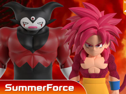 Supreme Demon King Gomah - Dragonball Daima 3D Model