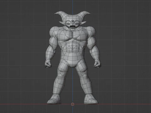 Supreme Demon King Gomah - Dragonball Daima 3D Model