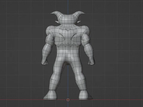 Supreme Demon King Gomah - Dragonball Daima 3D Model