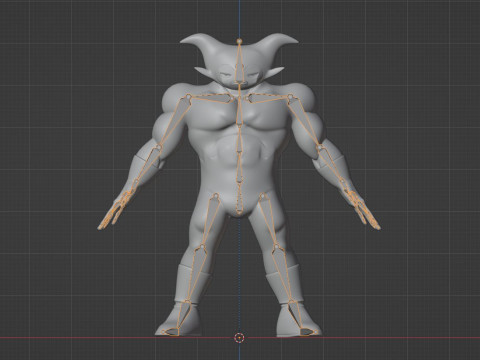 Supreme Demon King Gomah - Dragonball Daima 3D Model