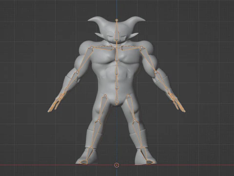 Supreme Demon King Gomah - Dragonball Daima 3D Model