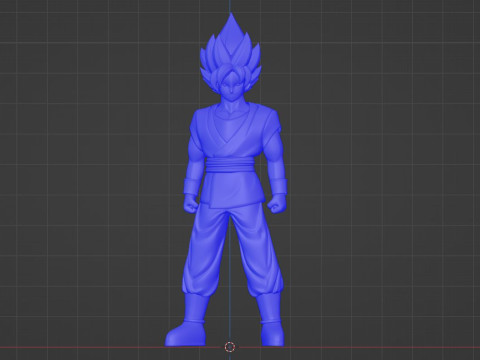 Goku Super Saiyan - Dragonball Daima 3D-Modell