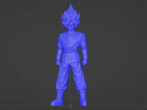 Goku Super Saiyan - Dragonball Daima 3D Model