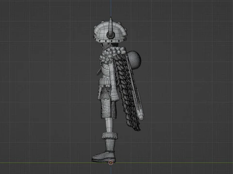 Luffy Elbaph - One Piece 3D Model