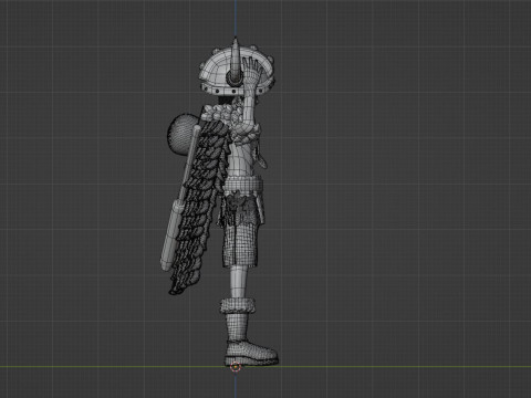 Luffy Elbaph - One Piece Model 3D