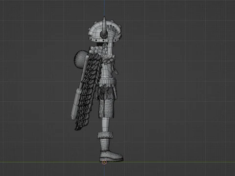 Luffy Elbaph - One Piece 3D Model