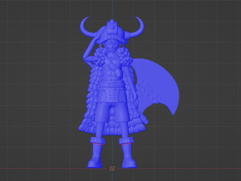 Luffy Elbaph - One Piece Model 3D