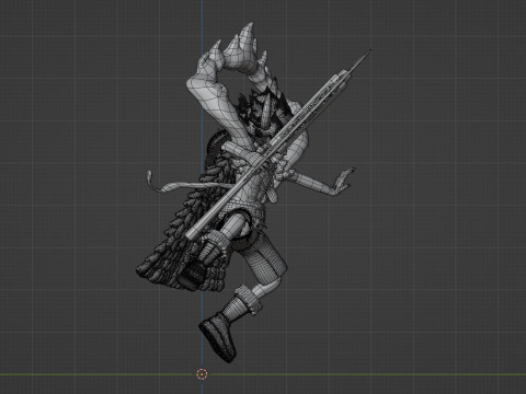 Luffy Gear 5 Elbaph - One Piece Model 3D