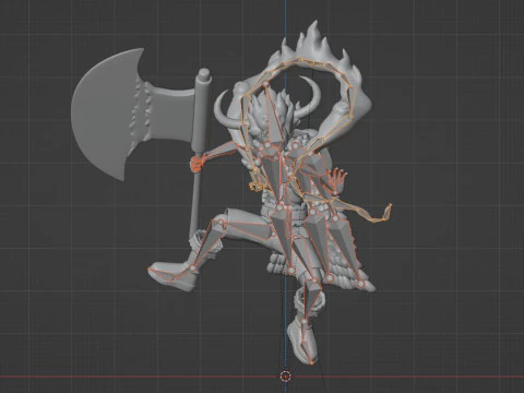 Luffy Gear 5 Elbaph - One Piece 3D Model