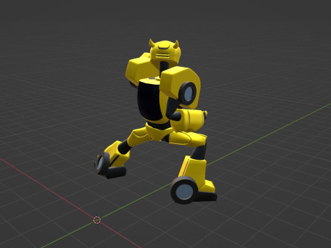 Bumblebee - Transformers Animated Model 3D
