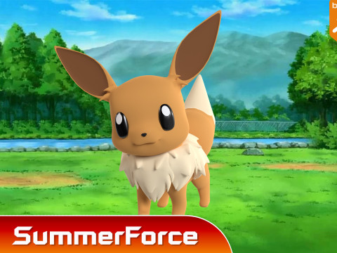 Eevee - Pokemon 3Dモデル