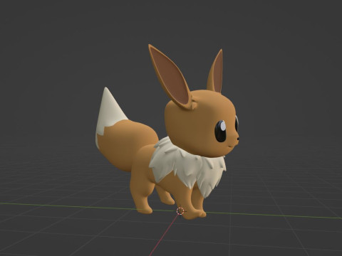 Eevee - Pokemon 3Dモデル