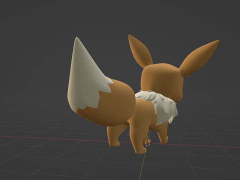 Eevee - Pokemon 3Dモデル