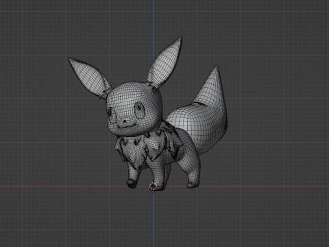 Eevee - Pokemon 3Dモデル