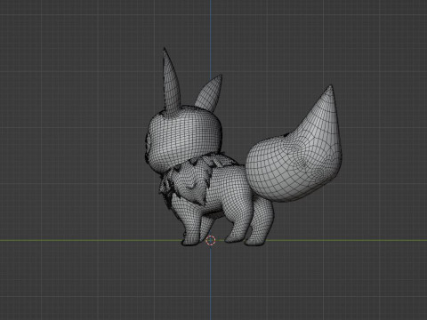 Eevee - Pokemon 3Dモデル