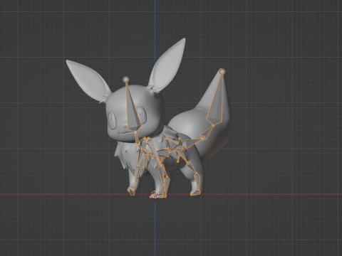 Eevee - Pokemon 3Dモデル