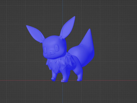 Eevee - Pokemon 3Dモデル