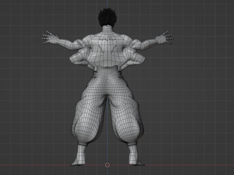 Sukuna True Form - Jujutsu Kaisen 3D Model