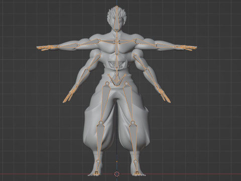 Sukuna True Form - Jujutsu Kaisen 3D Model