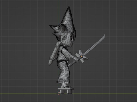 Yaiba Kurogane - Samurai Legend 3D Model