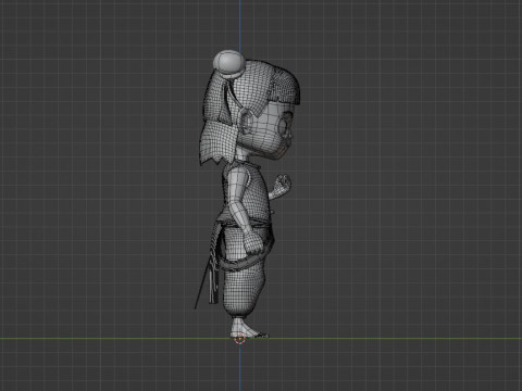 Kid Ne Zha - Ne Zha 3D Модель