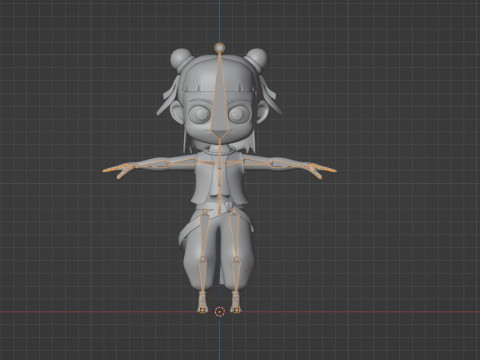 Kid Ne Zha - Ne Zha 3D Модель