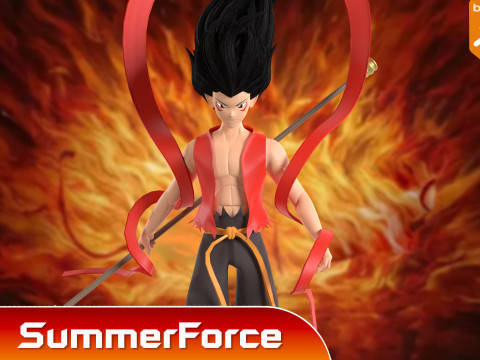 Ne Zha True Form - Ne Zha 3D Model