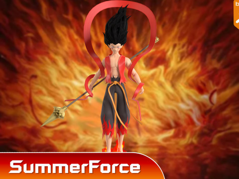 Ne Zha True Form - Ne Zha 3D Model
