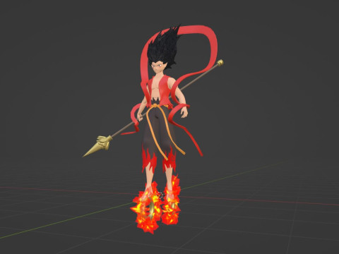 Ne Zha True Form - Ne Zha 3D Model