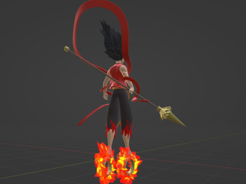 Ne Zha True Form - Ne Zha 3D Model
