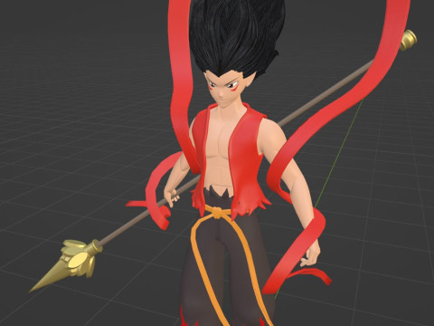 Ne Zha True Form - Ne Zha 3D Model