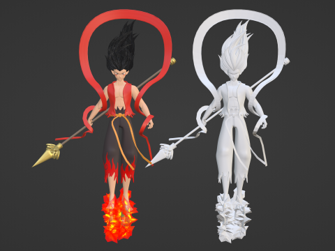 Ne Zha True Form - Ne Zha 3D Model
