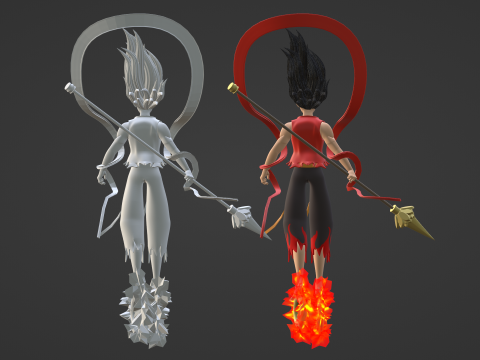 Ne Zha True Form - Ne Zha 3D Model