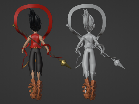 Ne Zha True Form - Ne Zha 3D Model