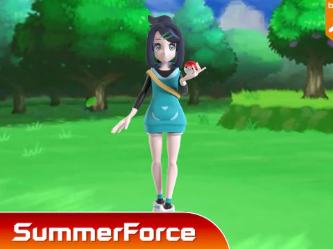 Liko - Pokemon Horizons 3D Model