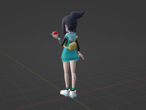 Liko - Pokemon Horizons Modello 3D