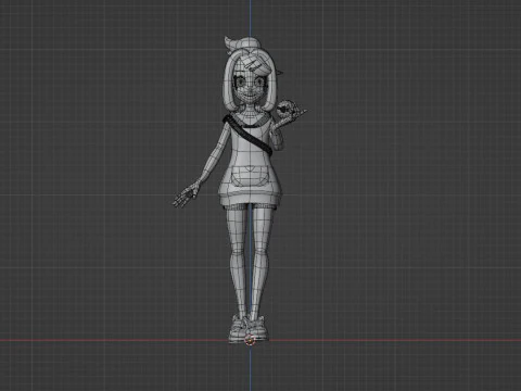 Liko - Pokemon Horizons 3D Model